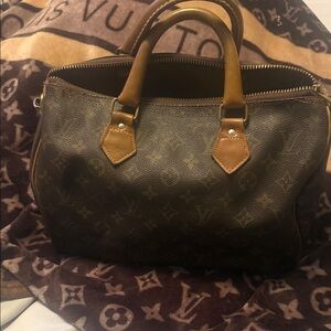 Louis Vuitton Brown Monogram Satchel